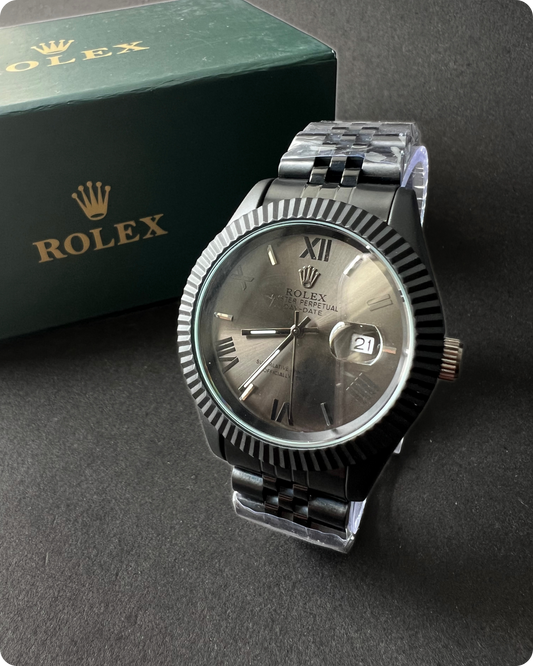 Rolex Datejust – Black Roman Dial