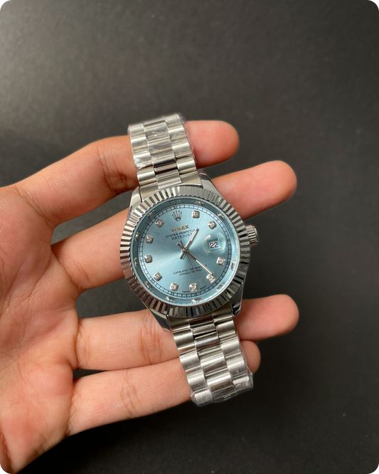Rolex Datejust – Ice Blue Diamond Dial