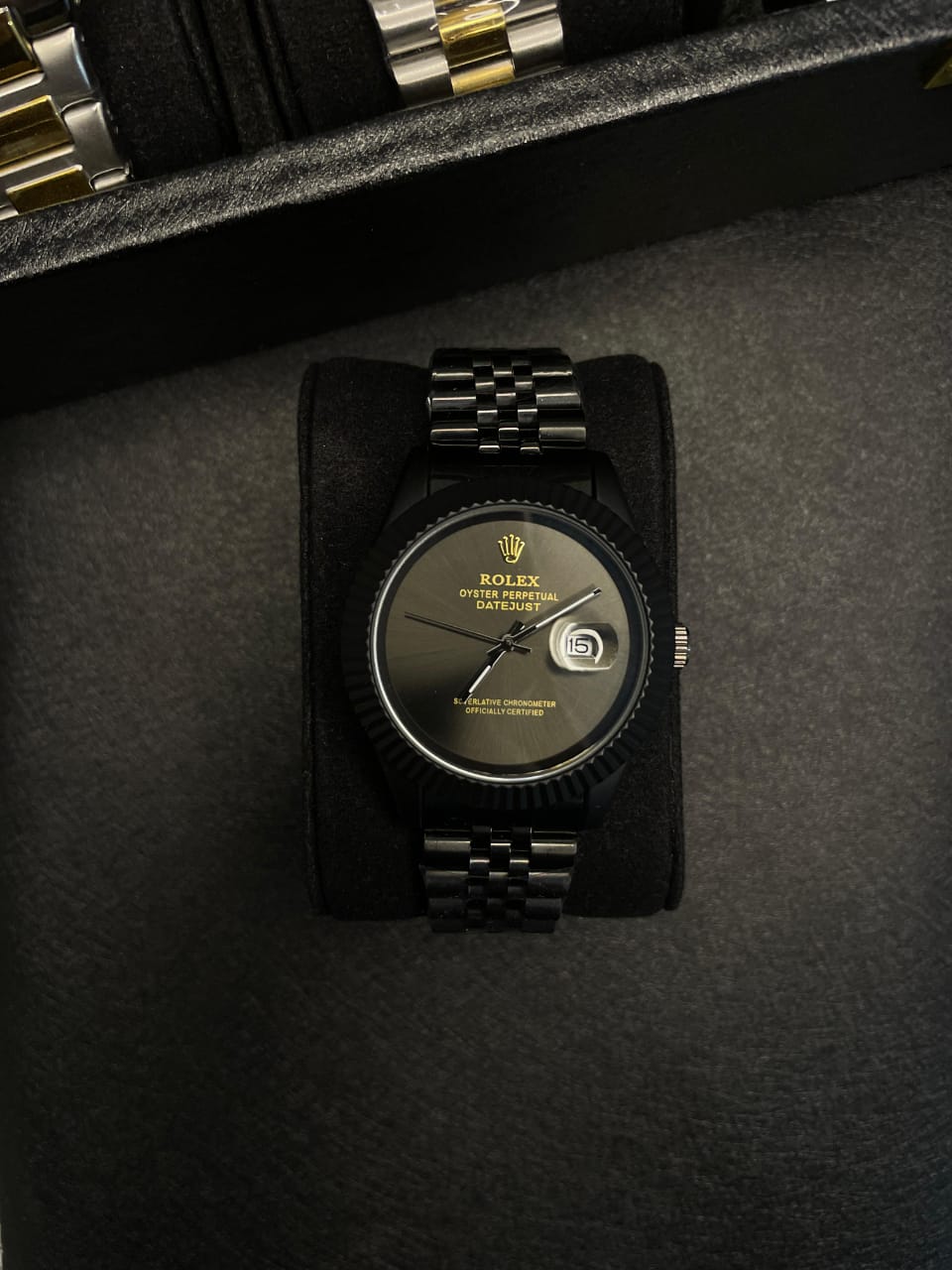 Rolex Oyster perpetual Datejust (Black Venom)